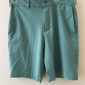 Walter Hagan Men’s 32 Teal Green Golf Shorts